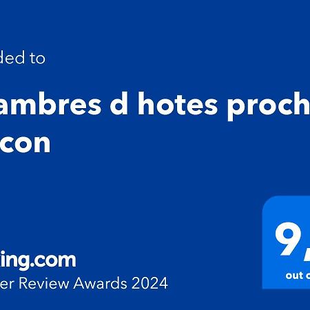 Chambres D Hotes Proche Macon Grieges Buitenkant foto